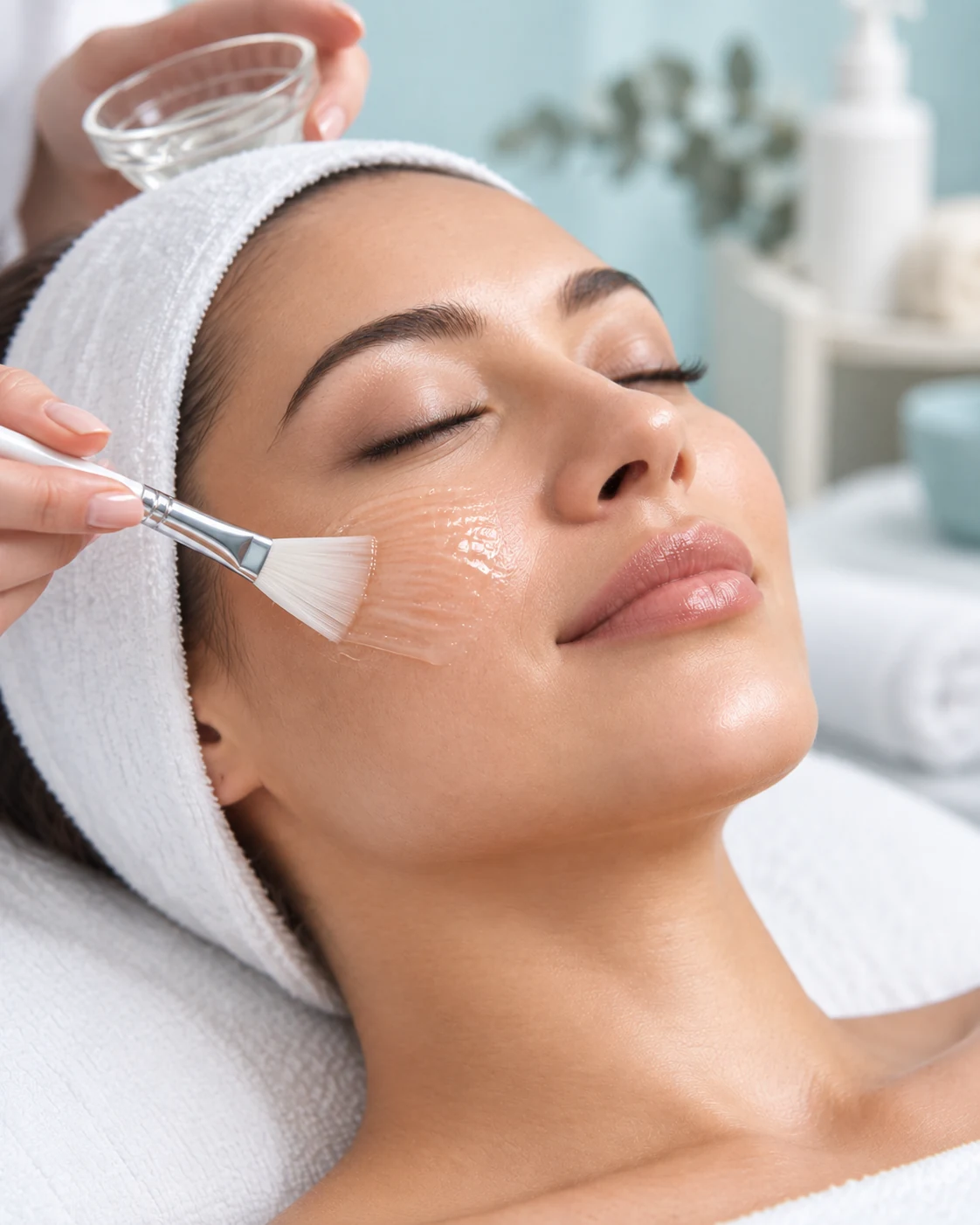 Peels Facial treatment at Aqua Aveda Salon & Spa